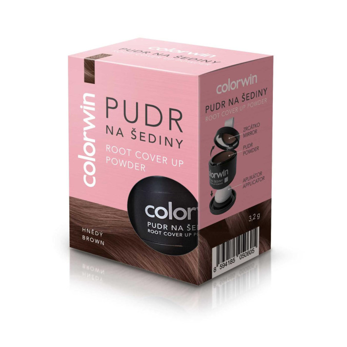 COLORWIN RETOUCH Puder do retuszowania siwizny BRĄZ, 3,2 g