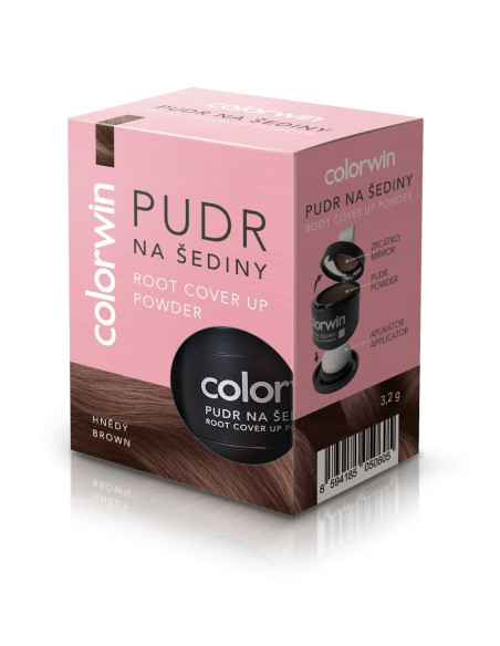 COLORWIN RETOUCH Puder do retuszowania siwizny BRĄZ, 3,2 g
