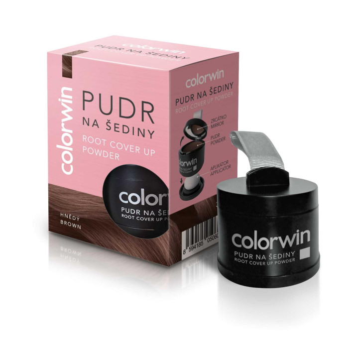 COLORWIN RETOUCH Puder do retuszowania siwizny BRĄZ, 3,2 g